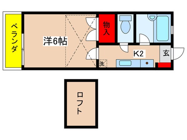 メゾン・ヤマユリの物件間取画像